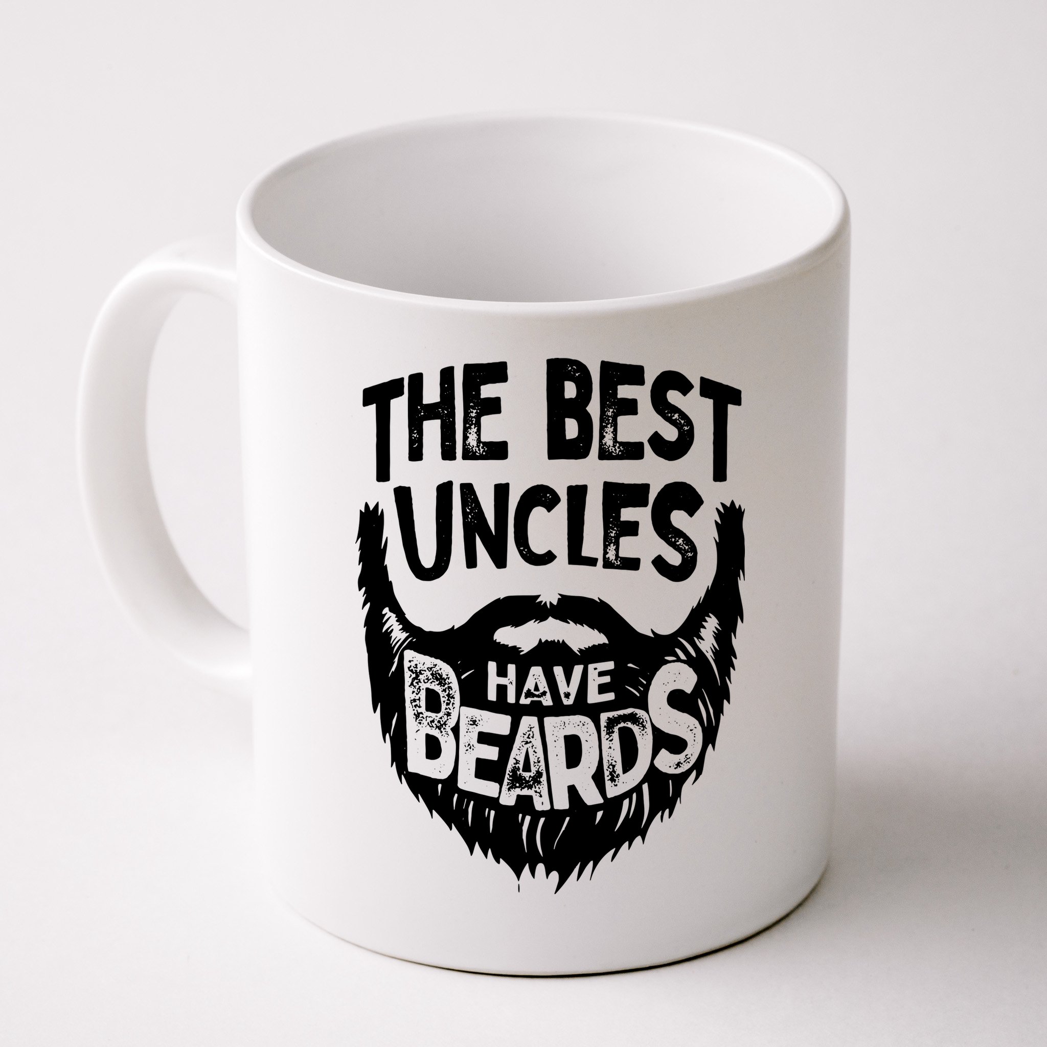 The Best Uncles Have Beards Shirt Funny Uncle Beard Gift Mug