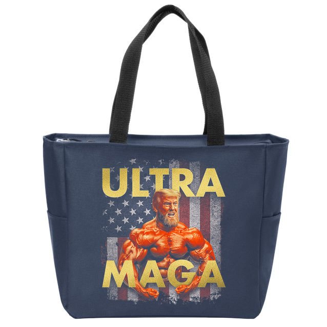 Trump Buff Ultra MAGA Zip Tote Bag
