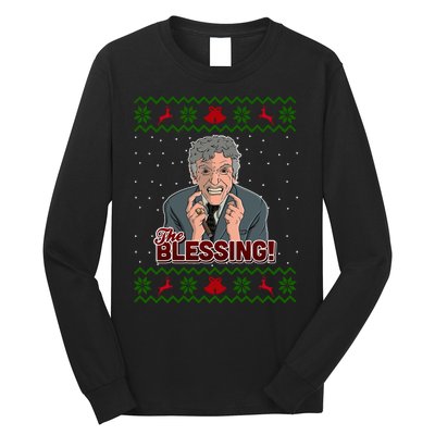 The Blessing Ugly Christmas Sweater Family Christmas Long Sleeve Shirt