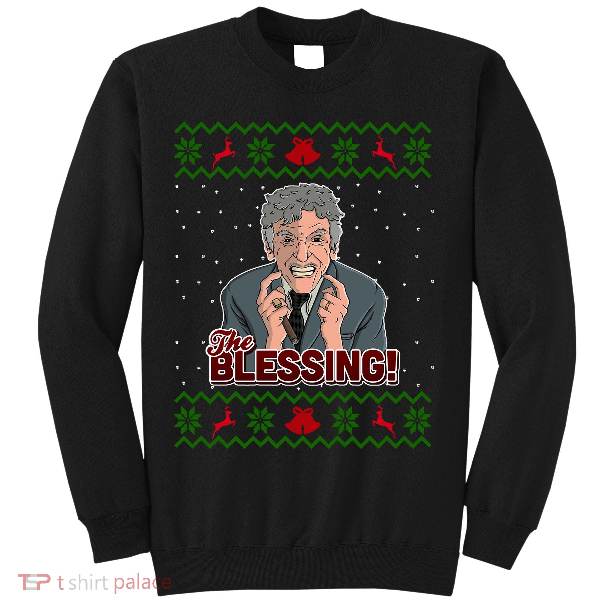 The Blessing Ugly Christmas Sweater Family Christmas Sweatshirt