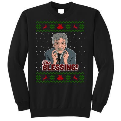 The Blessing Ugly Christmas Sweater Family Christmas Sweatshirt