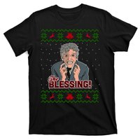 The Blessing Ugly Christmas Sweater Family Christmas T-Shirt