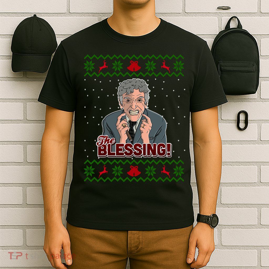 The Blessing Ugly Christmas Sweater Family Christmas T-Shirt