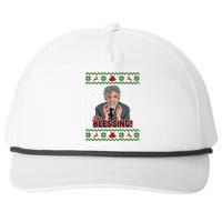 The Blessing Ugly Christmas Sweater Family Christmas Snapback Five-Panel Rope Hat