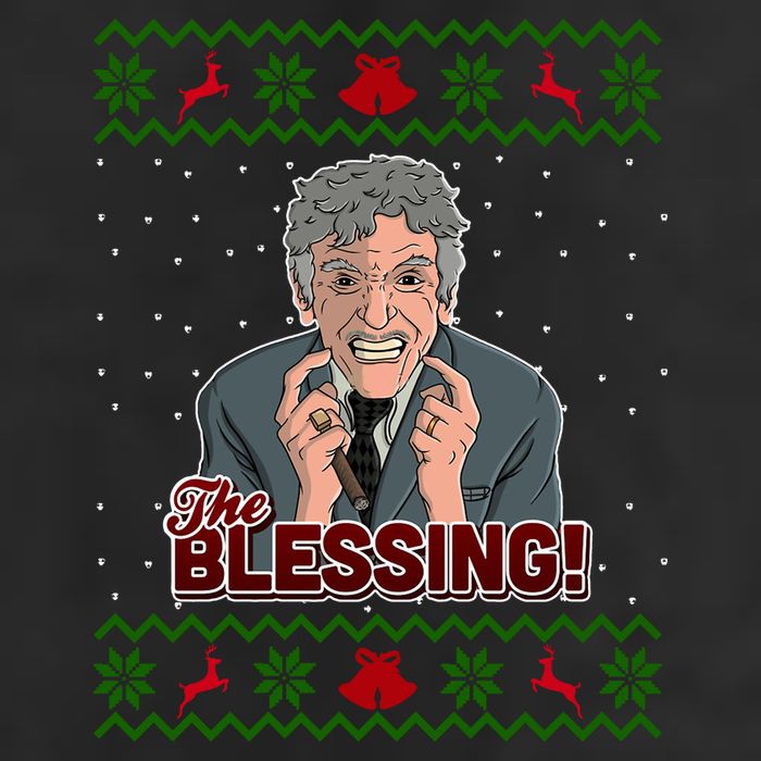 The Blessing Ugly Christmas Sweater Family Christmas 11oz C Handle Ceramic Mug