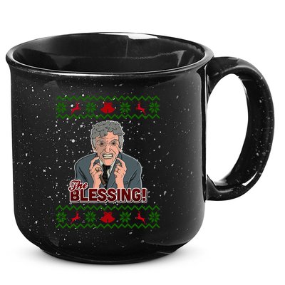 The Blessing Ugly Christmas Sweater Family Christmas 15oz Campfire Ceramic Mug