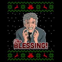 The Blessing Ugly Christmas Sweater Family Christmas 16 in Basic Backpack