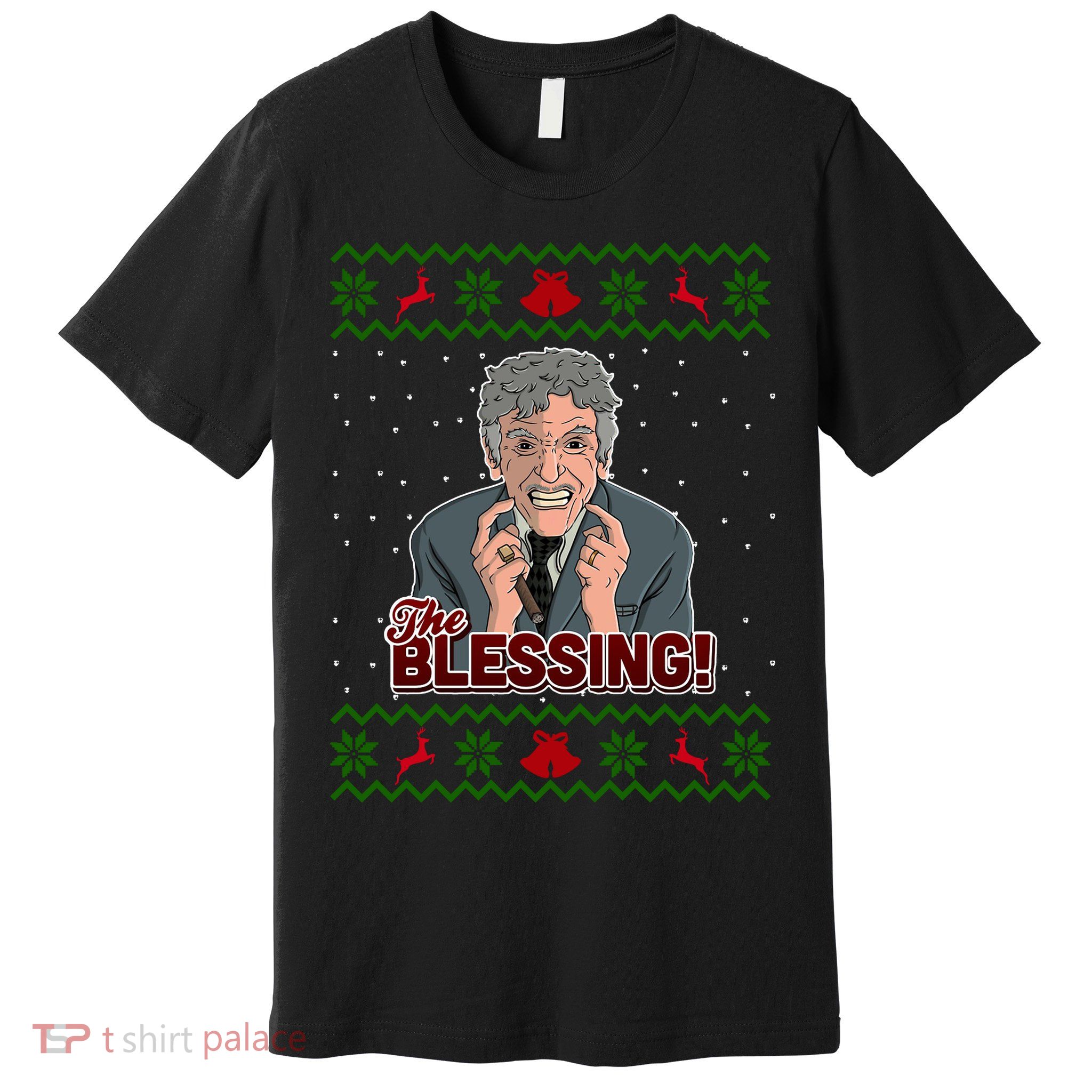 The Blessing Ugly Christmas Sweater Family Christmas Premium T-Shirt