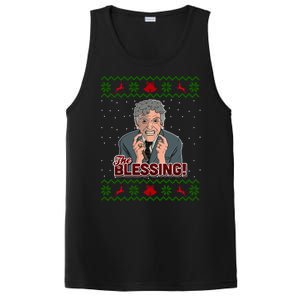 The Blessing Ugly Christmas Sweater Family Christmas PosiCharge Competitor Tank