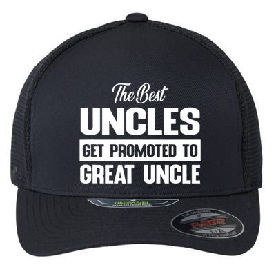 The Best Uncle Great Uncle Flexfit Unipanel Trucker Cap