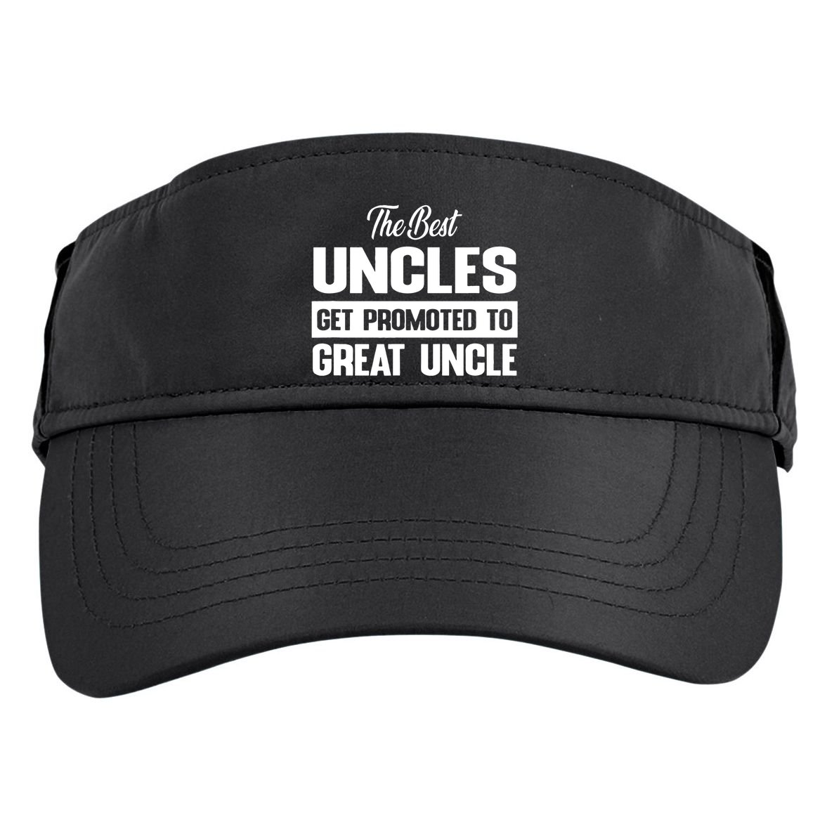 The Best Uncle Great Uncle Adult Drive Performance Visor
