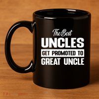 The Best Uncle Great Uncle 11oz C Handle Ceramic Mug