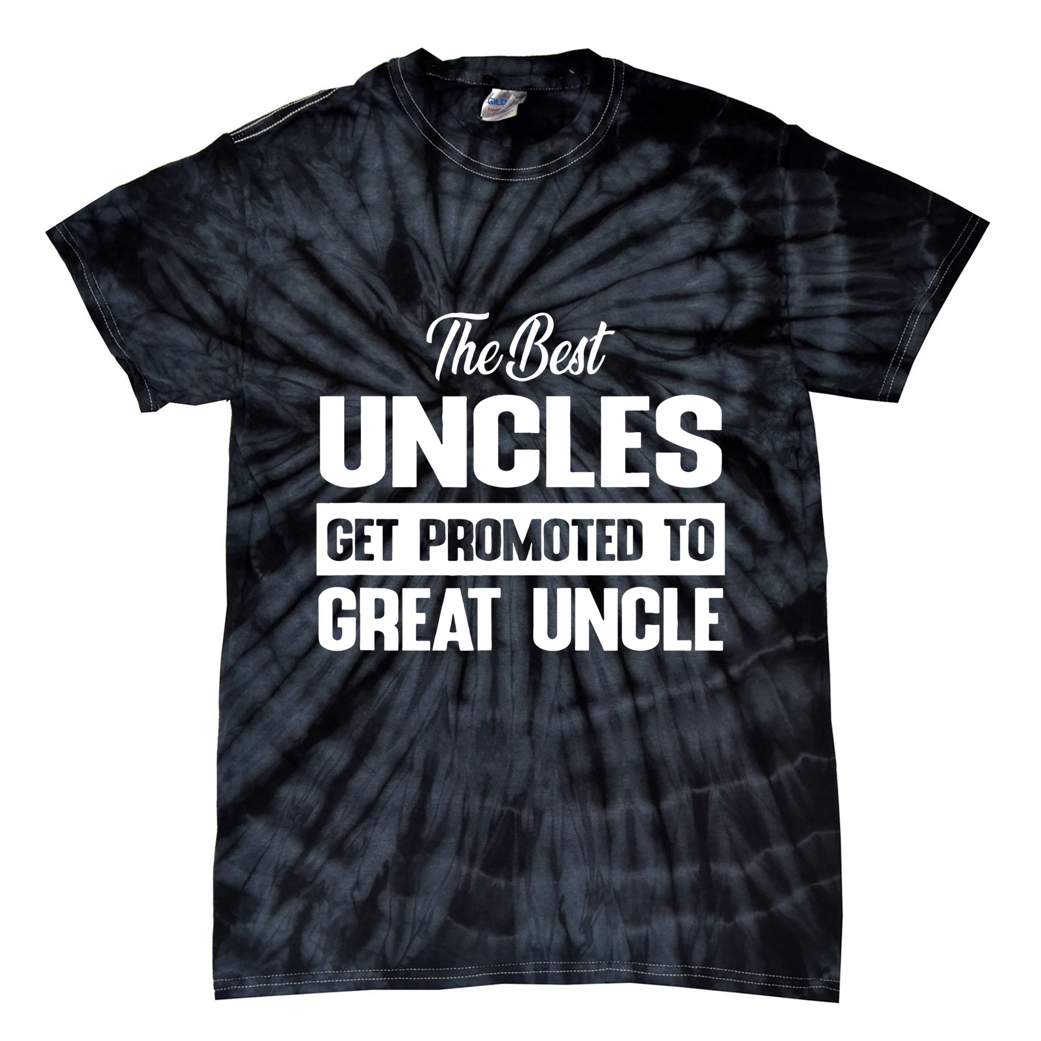 The Best Uncle Great Uncle Tie-Dye T-Shirt