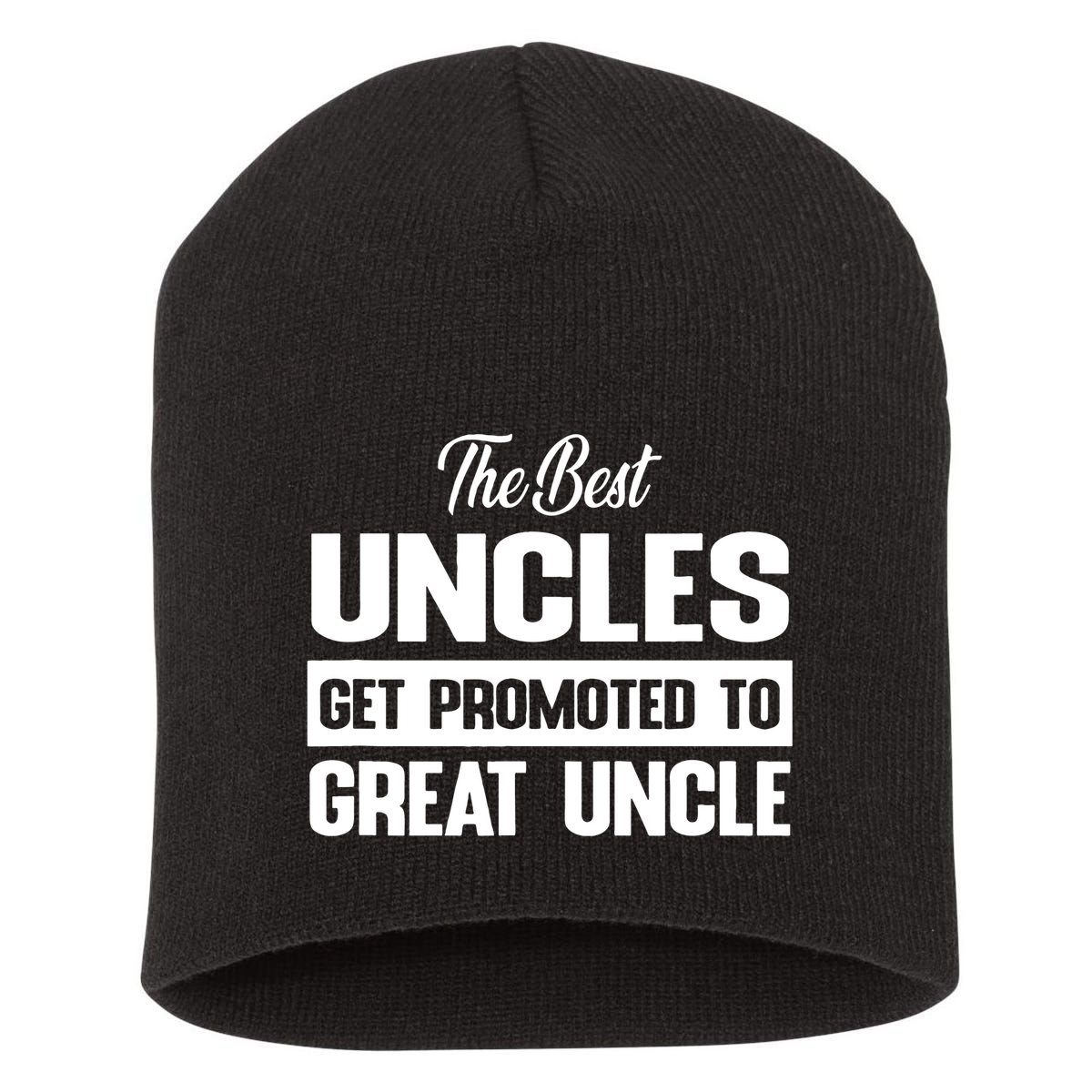 The Best Uncle Great Uncle Short Acrylic Beanie