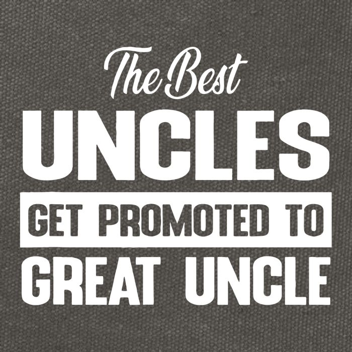 The Best Uncle Great Uncle Cotton Canvas Backpack