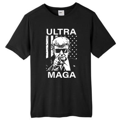 Trump Buff Ultra MAGA Tall Fusion ChromaSoft Performance T-Shirt