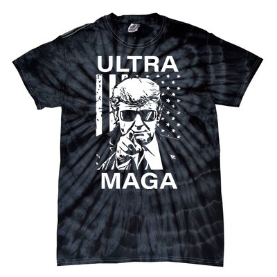 Trump Buff Ultra MAGA Tie-Dye T-Shirt