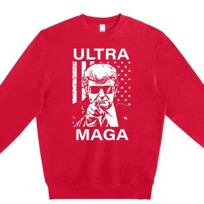 Trump Buff Ultra MAGA Premium Crewneck Sweatshirt