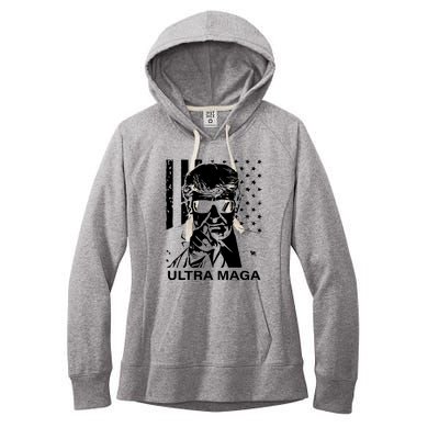 Trump Buff Ultra MAGA Women's Fleece Hoodie