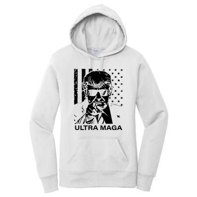 Trump Buff Ultra MAGA Women's Pullover Hoodie