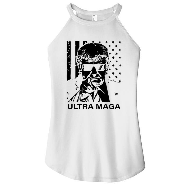 Trump Buff Ultra MAGA Women's Perfect Tri Rocker Tank