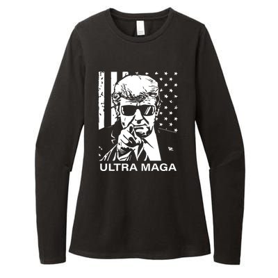 Trump Buff Ultra MAGA Womens CVC Long Sleeve Shirt