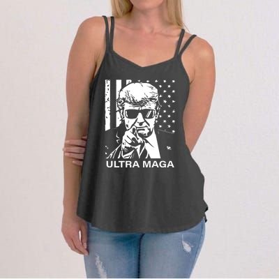 Trump Buff Ultra MAGA Women's Strappy Tank