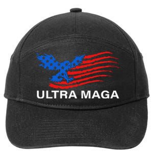 Trump Buff Ultra MAGA 7-Panel Snapback Hat