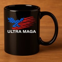 Trump Buff Ultra MAGA 11oz C Handle Ceramic Mug