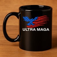 Trump Buff Ultra MAGA 11oz C Handle Ceramic Mug