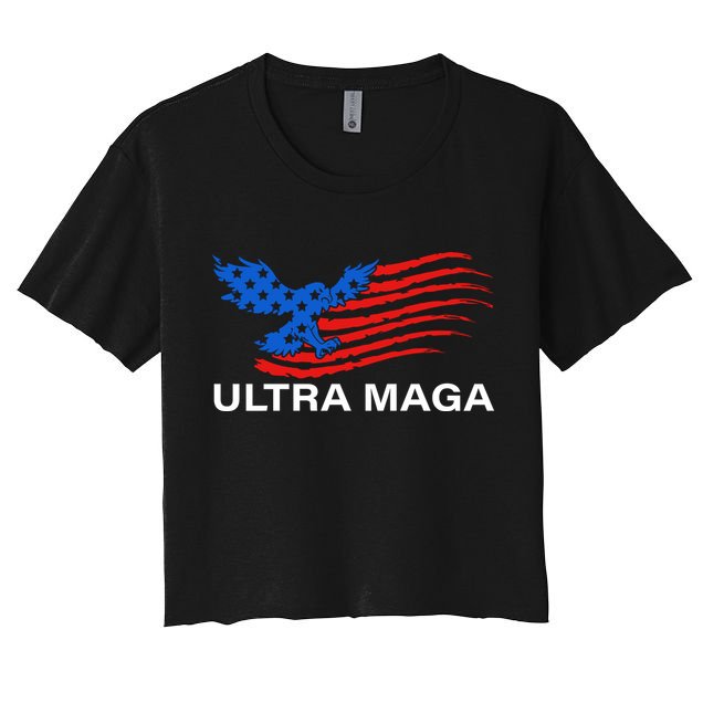 Trump Buff Ultra MAGA Crop Top