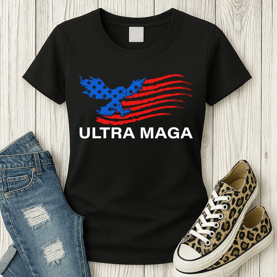 Trump Buff Ultra MAGA Womens T-Shirt