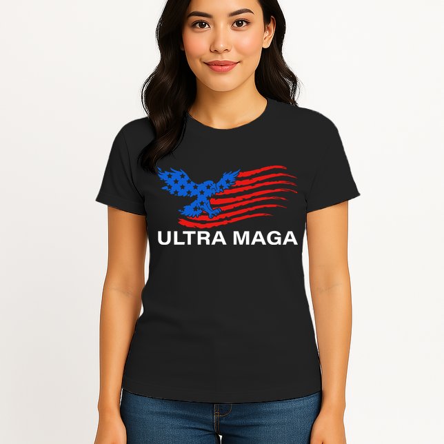 Trump Buff Ultra MAGA Womens T-Shirt