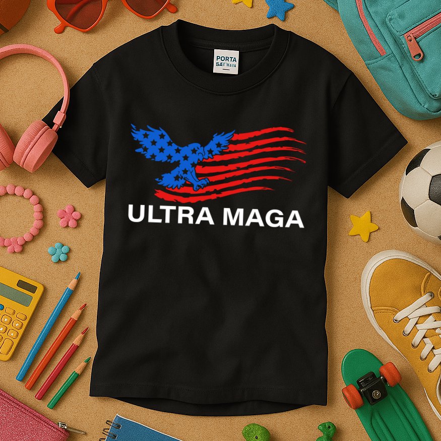 Trump Buff Ultra MAGA Kids T-Shirt