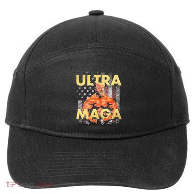 Trump Buff Ultra Maga 7-Panel Snapback Hat
