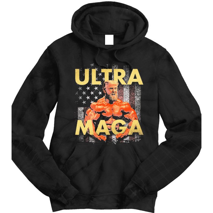 Trump Buff Ultra Maga Tie Dye Hoodie