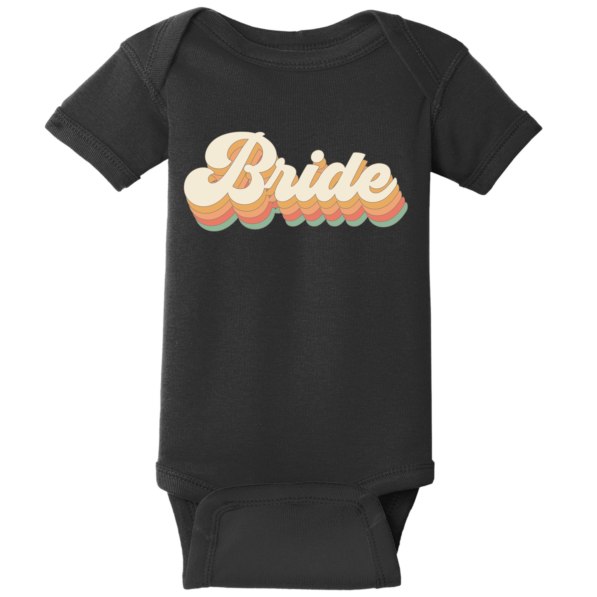 Team Bride Vintage Bachelorette Party Baby Bodysuit