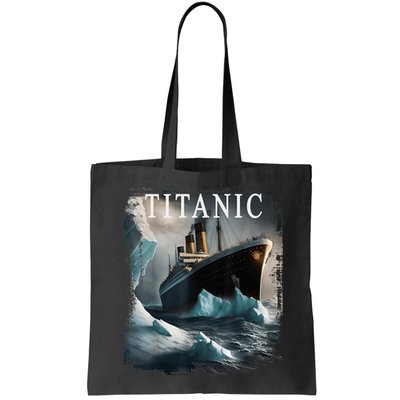 Titanic Boat Vintage Cruise Ship Sailing in 1912 hit Iceberg Bag