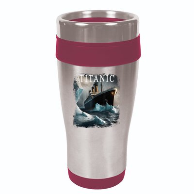 Titanic Boat Vintage Cruise Ship Sailing in 1912 hit Iceberg 16oz Travel Tumbler