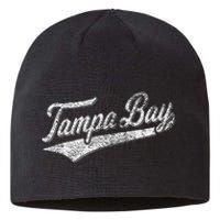 Tampa Bay Varsity Script Classic Sports Jersey Style Sustainable Beanie