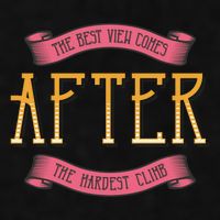 The Best View Comes After The Hardest Climb Ladies PosiCharge Tri-Blend Wicking Tank