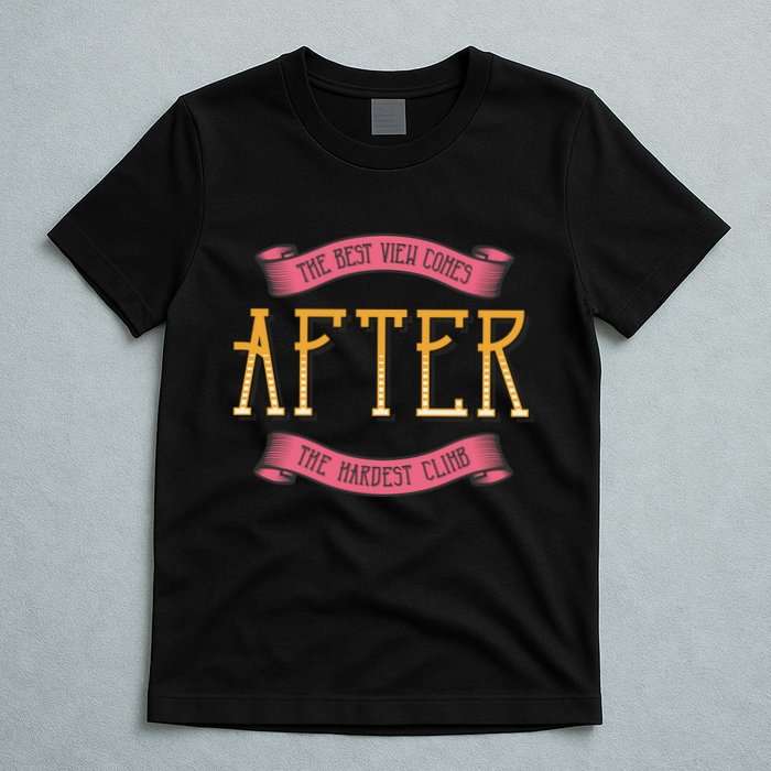 The Best View Comes After The Hardest Climb T-Shirt