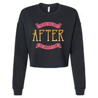 The Best View Comes After The Hardest Climb Cropped Pullover Crew