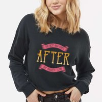 The Best View Comes After The Hardest Climb Cropped Pullover Crew
