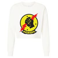 The Busboy Vf 213 Cropped Pullover Crew