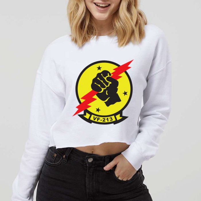 The Busboy Vf 213 Cropped Pullover Crew