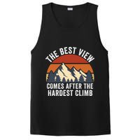 The Best View Comes After The Hardest Climb Hiking Lover Mountain Climbing PosiCharge Competitor Tank