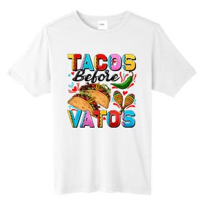 Tacos Before Vatos Valentine's Day Taco Mexican Funny Trending Tall Fusion ChromaSoft Performance T-Shirt