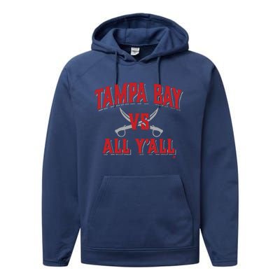 Tampa Bay Vs All Y’All Performance Fleece Hoodie