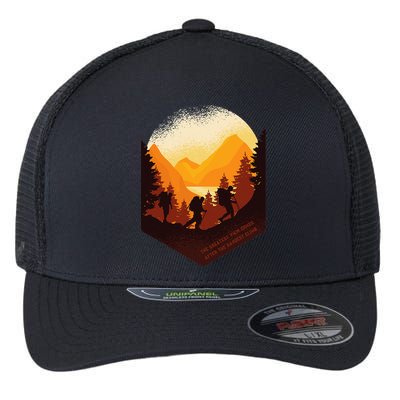 The Best View Comes After The Hardest Climb Flexfit Unipanel Trucker Cap